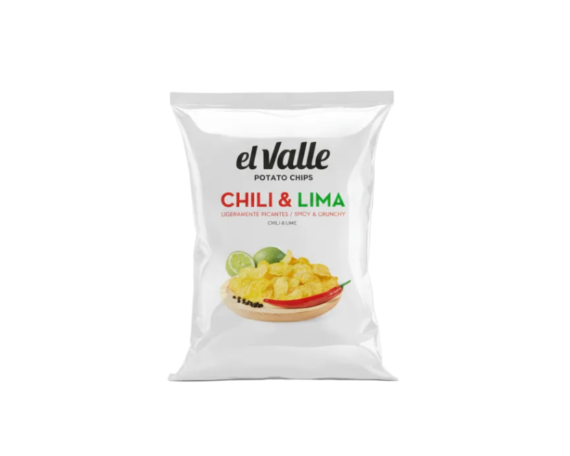 Traškučiai su čili ir laimu 130g