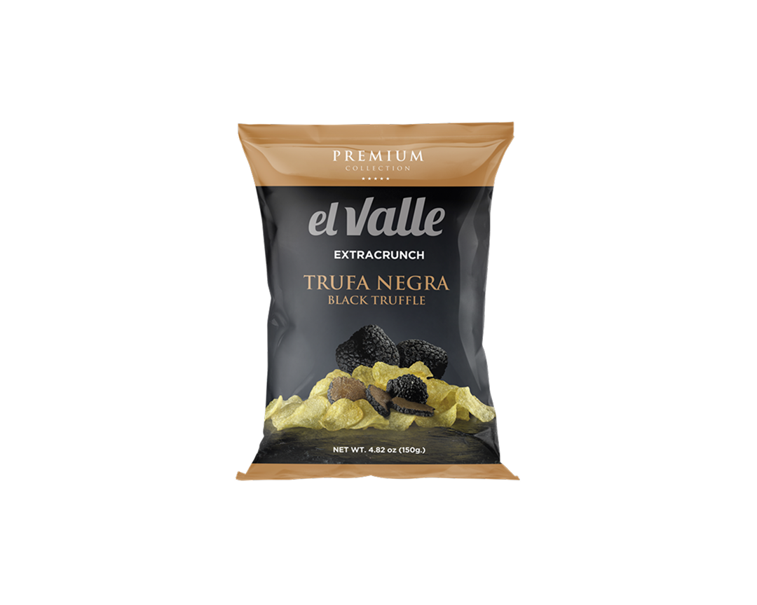 Trumų skonio Premium bulvių traškučiai 150 g.