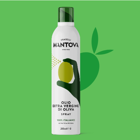 Purškiamas ypač tyras bazilikų skonio alyvuogių aliejus 200 ml
