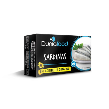 Sardinės saulėgrąžų aliejuje 125g.