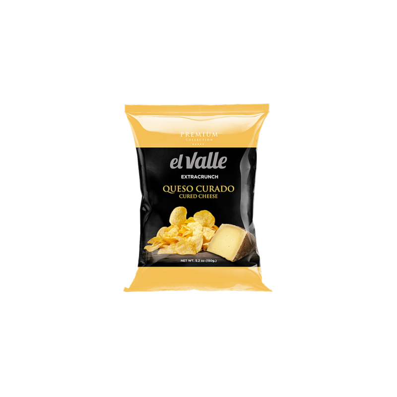 Brandinto sūrio skonio Premium traškučiai 150 g.