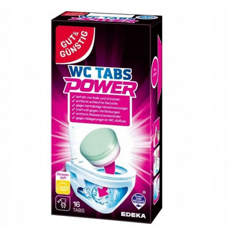 GUT GÜNSTIG tualeto valymo tabletės 16 vnt