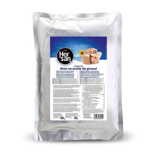 Konservuotas Tunas Saulėgrąžų Aliejuje HER SAN 1 kg