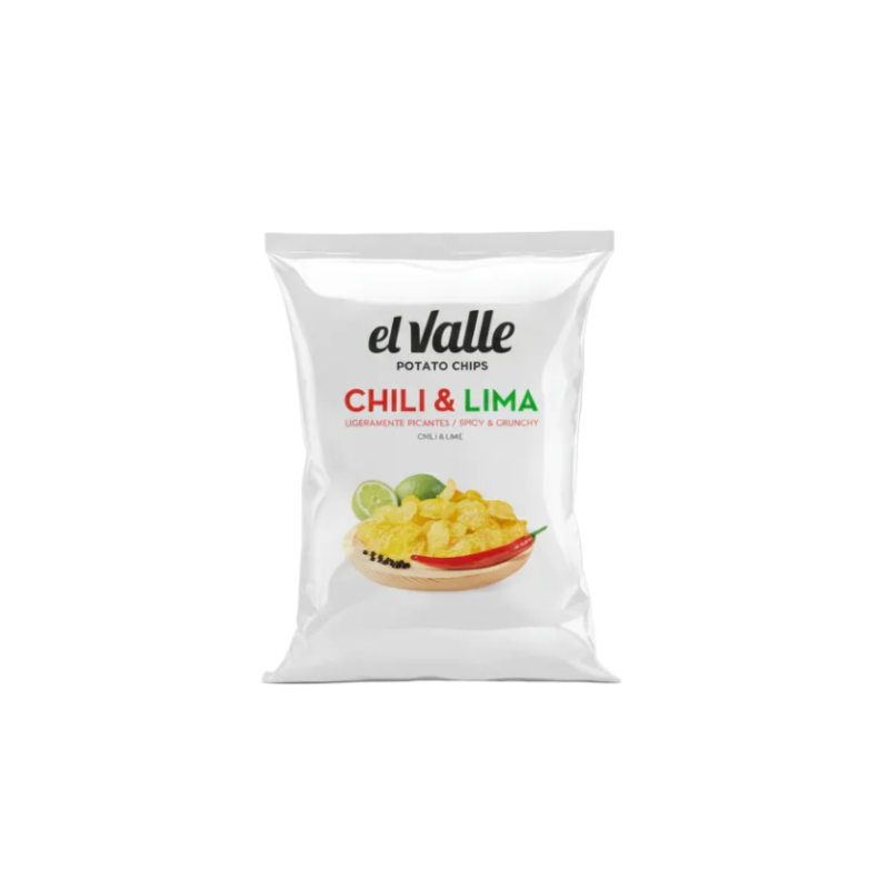 Traškučiai su čili ir laimu 130g